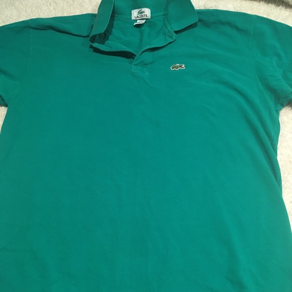 emerald green polo shirt